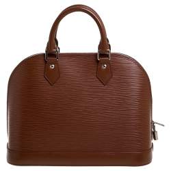 مملوكة مسبقًا حقيبة لوي فيتون ألما دبي سكاي لاين جلد إيبي كانيلي صغيرة