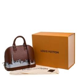 مملوكة مسبقًا حقيبة لوي فيتون ألما دبي سكاي لاين جلد إيبي كانيلي صغيرة