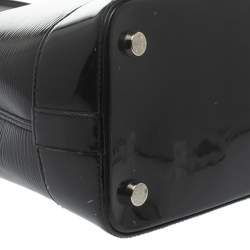 Pre Owned Louis Vuitton Black Electric Epi Leather Mirabeau GM Bag