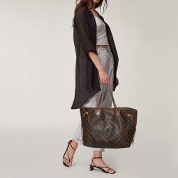 Louis Vuitton Large Model Neverfull Bag Grey Leather ref.367216 - Joli  Closet