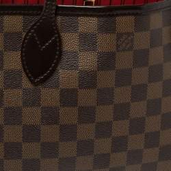 Louis Vuitton Damier Ebene Canvas Neverfull PM Bag