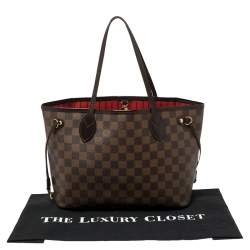 Louis Vuitton Damier Ebene Canvas Neverfull PM Bag