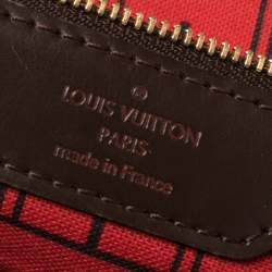 Louis Vuitton Damier Ebene Canvas Neverfull PM Bag