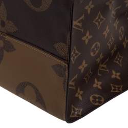 مملوكة مسبقًا حقيبة لوي فيتون غاينت اونثيغو جي إم كانفاس مونوغرامي ذو وجهين  