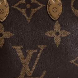 مملوكة مسبقًا حقيبة لوي فيتون غاينت اونثيغو جي إم كانفاس مونوغرامي ذو وجهين  