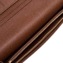 Pre Owned Louis Vuitton Monogram Canvas Brazza Wallet