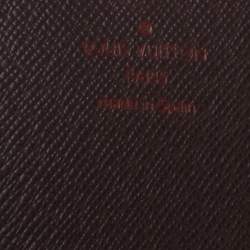 Pre Owned Louis Vuitton Damier Ebene Canvas Porte Monnaie Billets Tresor Wallet