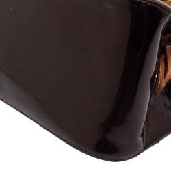 مملوكة مسبقًا حقيبة لوي فيتو ن روزود افينو فيرنيه مونوغرامي عنابي