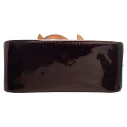 مملوكة مسبقًا حقيبة لوي فيتون روزود افينو فيرنيه مونوغرامي عنابي