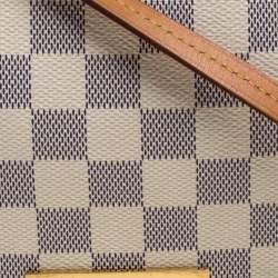 Pre Owned Louis Vuitton Damier Azur Canvas Favorite PM Bag