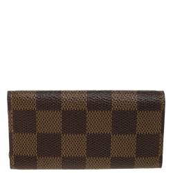 مملوكة مسبقًا Louis Vuitton Damier Ebene Canvas 4 Key Holder