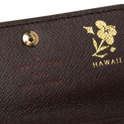 مملوكة مسبقًا Louis Vuitton Damier Ebene Canvas 4 Key Holder