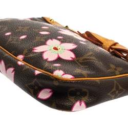 Pre Owned Louis Vuitton Monogram Canvas Cherry Blossom Pochette Accessories