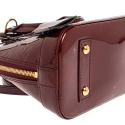 Pre Owned حقيبة لوي فيتون ألما فيرنيه بوم دامور مونوغرامية