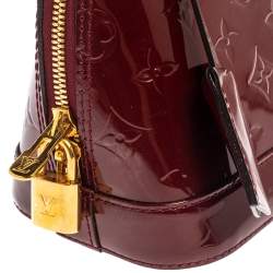 Pre Owned حقيبة لوي فيتون ألما فيرنيه بوم دامور مونوغرامية