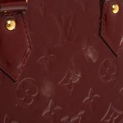 Pre Owned حقيبة لوي فيتون ألما فيرنيه بوم دامور مونوغرامية