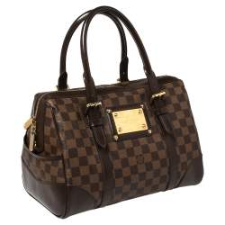 Pre Owned Louis Vuitton Damier Ebene Canvas Berkeley Bag