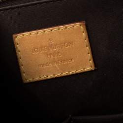 Pre Owned Louis Vuitton Amarante Monogram Vernis Leather Alma PM Bag