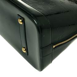 مملوكة مسبقًا Louis Vuitton Blue Nuit Monogram Vernis Alma GM Bag