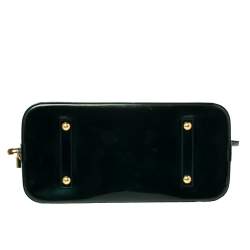 مملوكة مسبقًا Louis Vuitton Blue Nuit Monogram Vernis Alma GM Bag