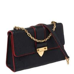 مملوكة مسبقًا Louis Vuitton Marine Rouge Monogram Empreinte Leather Saint Sulpice PM Bag