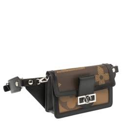 Pre Owned Louis Vuitton Giant Reverse Monogram Bumbag Dauphine 