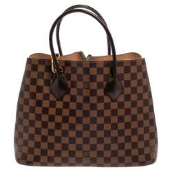 Pre Owned Louis Vuitton Damier Ebene Canvas Kensington Bag