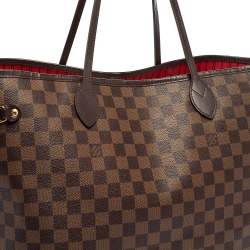 Louis Vuitton Damier Ebene Canvas Neverfull GM Bag