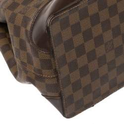 Pre Owned حقيبة لوي فيتون هامبستيد كانفاس دامييه إيبين متوسطة