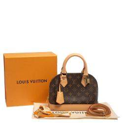 Pre Owned Louis Vuitton Monogram Canvas Alma BB Bag