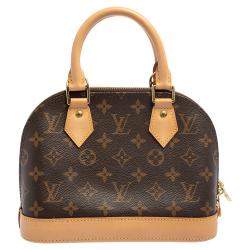 Pre Owned Louis Vuitton Monogram Canvas Alma BB Bag