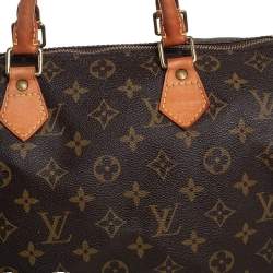 Pre Owned Louis Vuitton Monogram Canvas Speedy 30 Bag