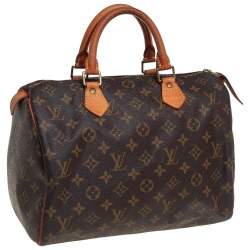 Pre Owned Louis Vuitton Monogram Canvas Speedy 30 Bag