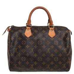 Pre Owned Louis Vuitton Monogram Canvas Speedy 30 Bag
