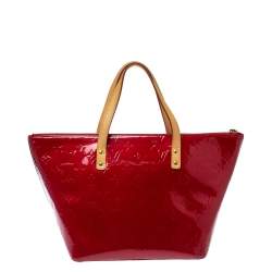 Louis Vuitton Pomme D'Amour Monogram Vernis Bellevue PM Bag