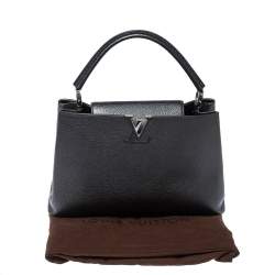 مملوكة مسبقًا حقيبة لوي فيتون كيبوسينز جلد توريلون رصاصي داكن