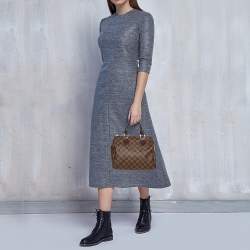 Pre Owned Louis Vuitton Damier Ebene Canvas Speedy 25 Bag