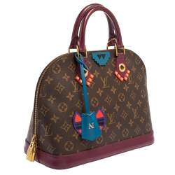Pre Owned Louis Vuitton Monogram Canvas Totem Alma PM Bag