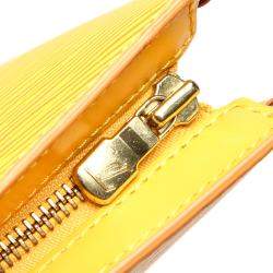 مملوكة مسبقًا Louis Vuitton Yellow Epi Leather Saint Jacques Short Strap PM Bag
