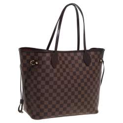 Pre Owned Louis Vuitton Damier Ebene Canvas Neverfull MM Bag