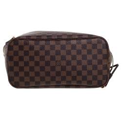 Pre Owned Louis Vuitton Damier Ebene Canvas Neverfull MM Bag