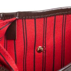 Pre Owned Louis Vuitton Damier Ebene Canvas Neverfull MM Bag