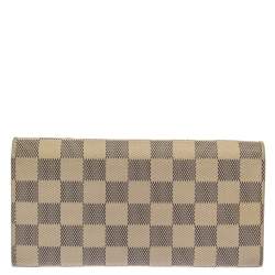 Pre Owned محفظة لوى فيتون إيمليى كانفاس أزور دامييه