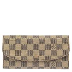 Pre Owned محفظة لوى فيتون إيمليى كانفاس أزور دامييه