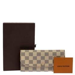 Pre Owned محفظة لوى فيتون إيمليى كانفاس أزور دامييه