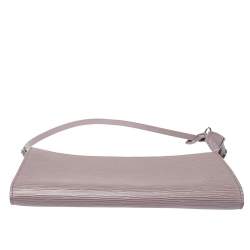 Pre Owned Louis Vuitton Lilac Epi Leather Pochette Accessoires