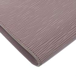 Pre Owned Louis Vuitton Lilac Epi Leather Pochette Accessoires