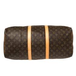 Pre Owned Louis Vuitton Monogram Canvas Keepall 50 Bag