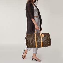 Louis Vuitton Monogram Canvas Vintage Keepall 55 Bag
