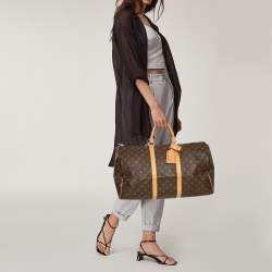 Louis Vuitton Monogram Canvas Keepall 50 Bag